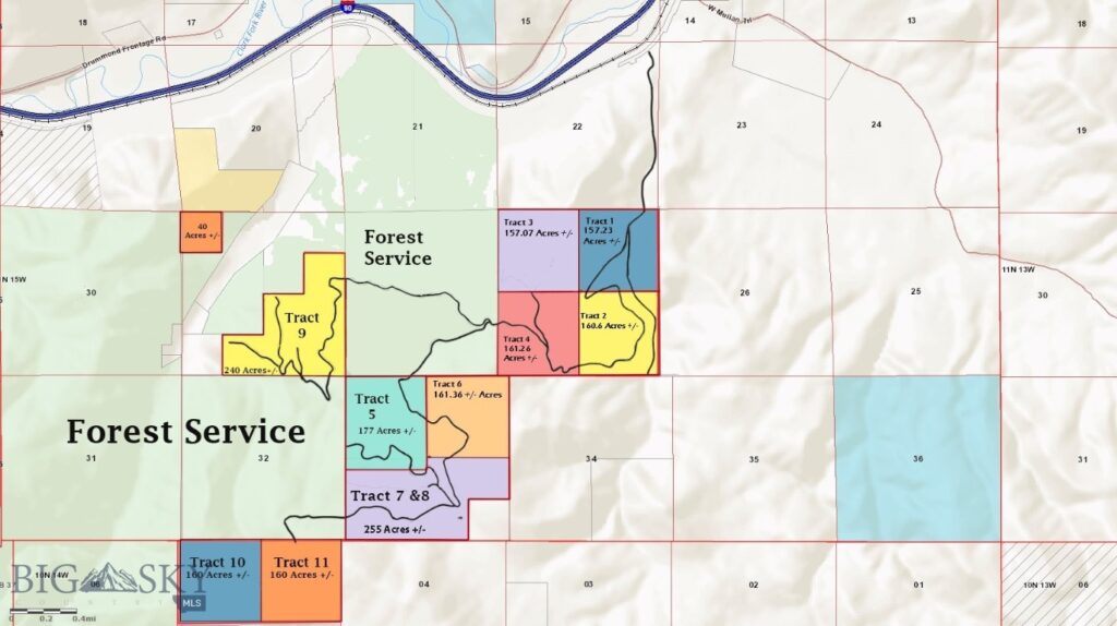1 Tract, Bull Elk, Drummond MT 59832
