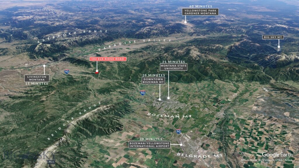 182 Elk Ridge Road, Livingston MT 59047