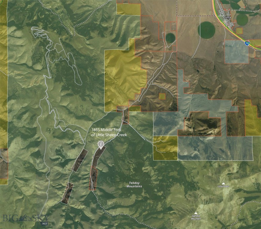 1855 Middle Fork Little Sheep Creek Road, Lima MT 59739