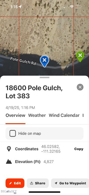 18600 Pole Gulch, Three Forks MT 59752