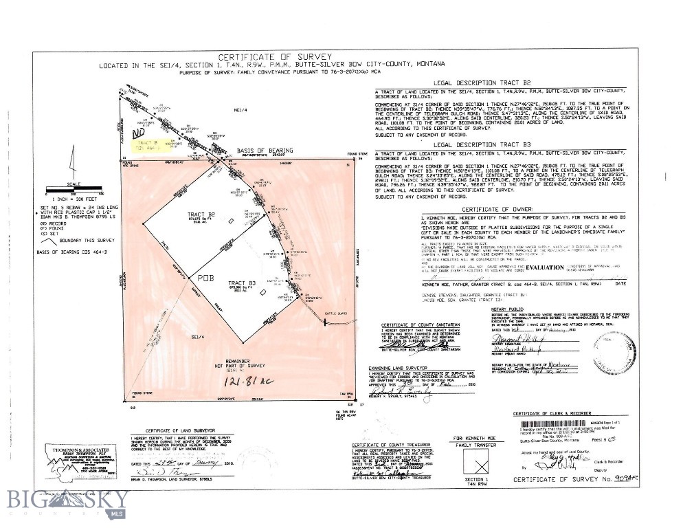 2044 Telegraph Gulch, Butte MT 59701