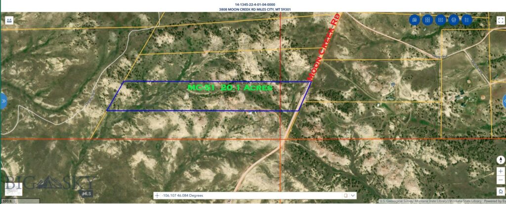 3808 Moon Creek Road, Miles City MT 59301