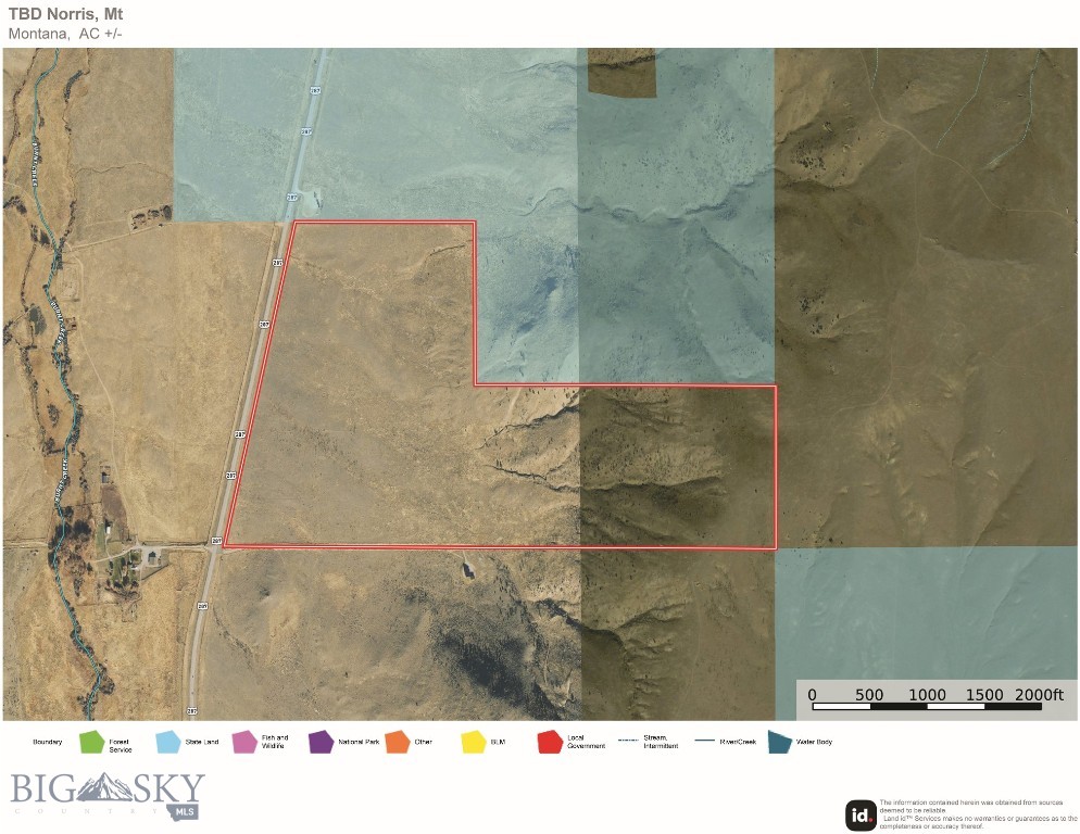 LOT 1 Norris Ranches Subdivision, Norris MT 59745