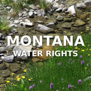Montana Water Rights