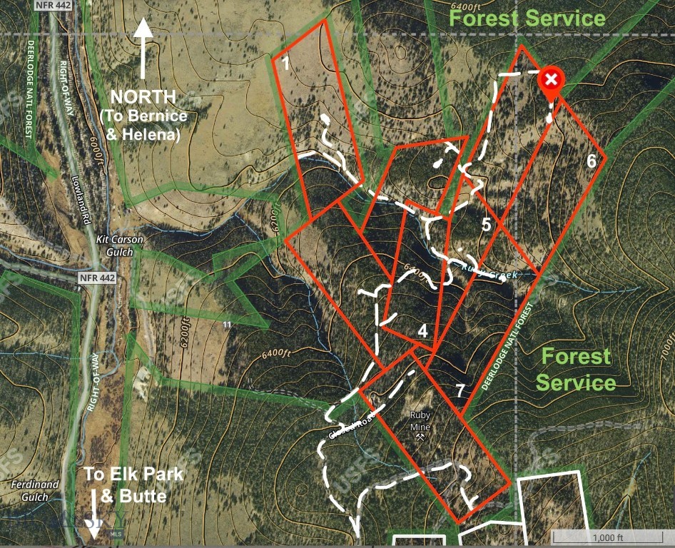 Lot 6 Ruby Mine Road, Butte MT 59701