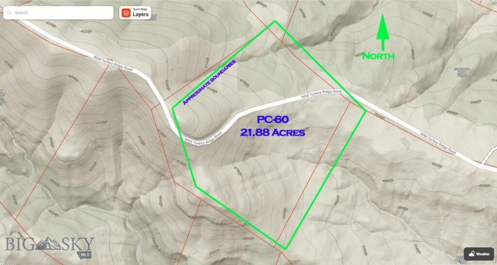 tbd Wild Turkey Ridge Road, Columbus MT 59019