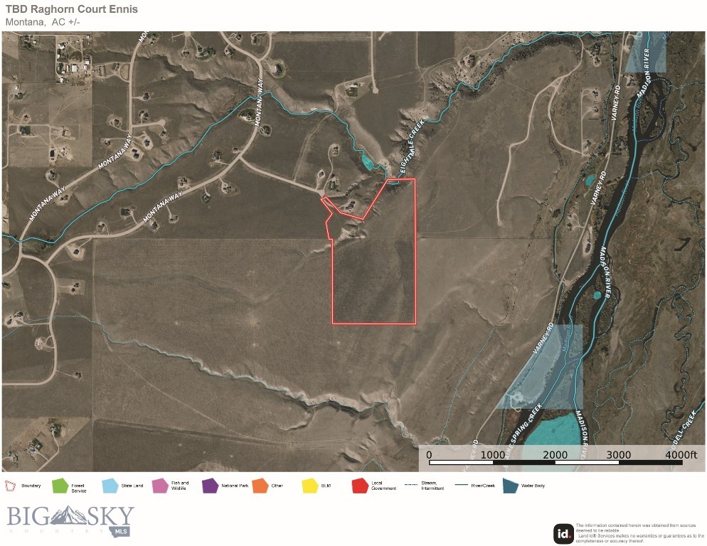 60 acres Raghorn Court, Ennis MT 59729