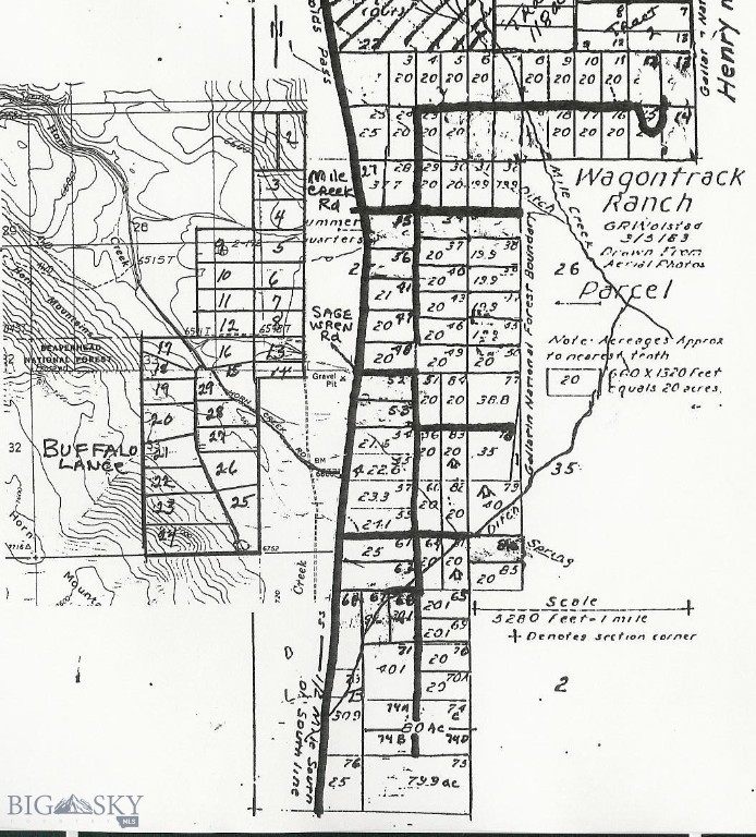Parcel 25 Buffalo Lance Ranch, Cameron MT 59720
