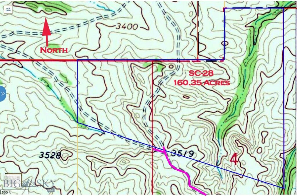 TBD Lone Rock Canyon Lane, Hysham MT 59076