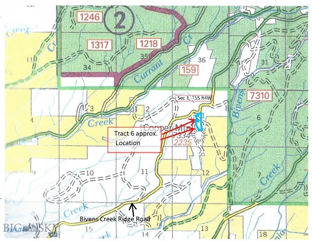 TBD Parcel 6 Bivens Creek Ridge Road, Sheridan MT 59749