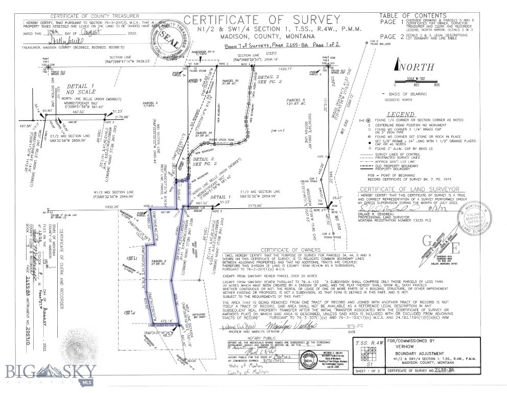 TBD Parcel 6 Bivens Creek Ridge Road, Sheridan MT 59749